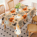 Tablecloth Halloween Printed Polyester Foldable Rectangular