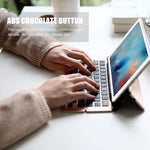 Tablet Keyboard Foldable Bluetooth Wireless Slim Portable