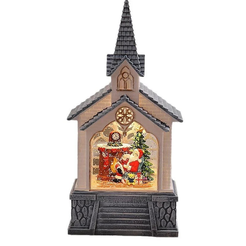 Tabletop Christmas Decoration Integrated LED Easy Setup