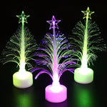 Tabletop Christmas Tree Fiber Optic Color-Changing LED