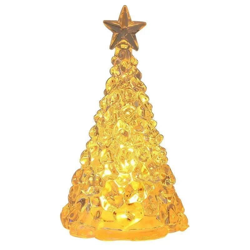 Tabletop Christmas Tree Integrated LED Battery-Powered