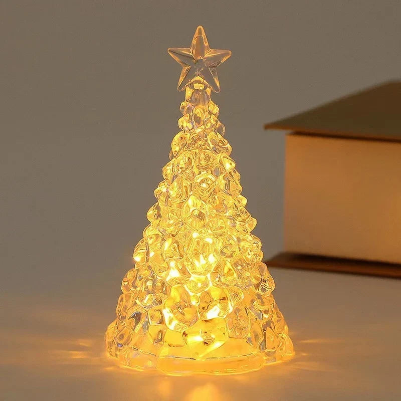 Tabletop Christmas Tree Integrated LED Battery-Powered