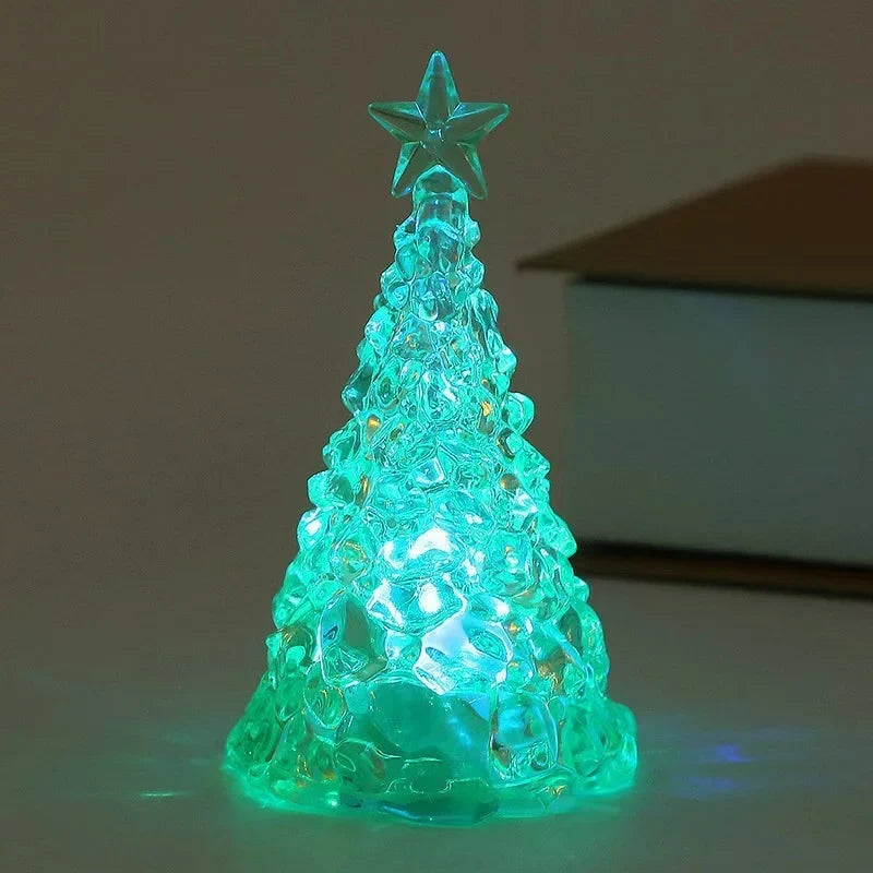 Tabletop Christmas Tree Integrated LED Battery-Powered