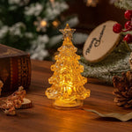 Tabletop Christmas Tree Lamp Warm LED Compact Design