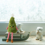 Tabletop Christmas Tree Plush 12 Inch Star Topper