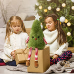 Tabletop Christmas Tree Plush 12 Inch Star Topper