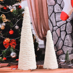 Tabletop Christmas Tree Soft Textured Fabric Lightweight & Sturdy