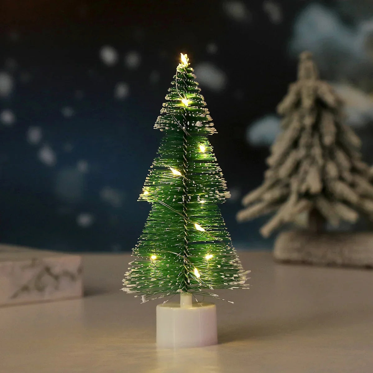 Tabletop Christmas Tree Warm LED & Energy-Efficient