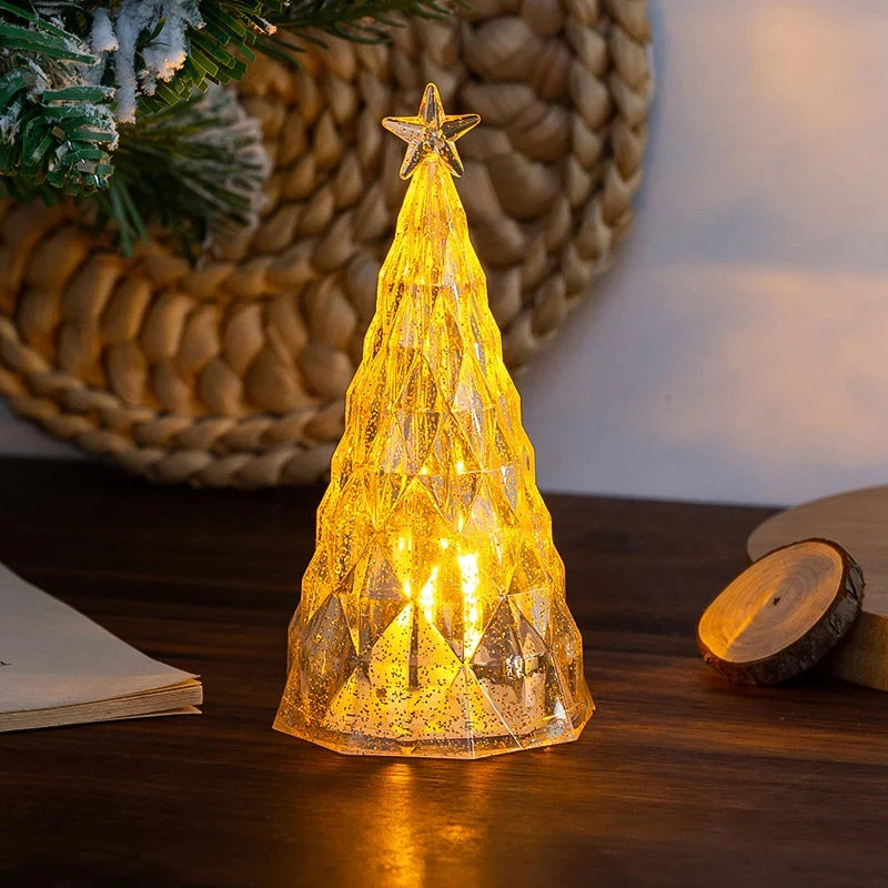 Tabletop Christmas Tree Warm White LED Battery-Free