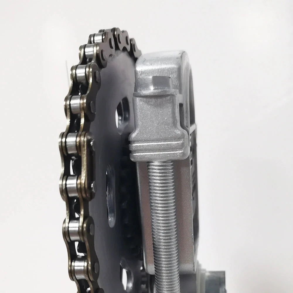Tabletop Clock Rotating Gears USB Powered Industrial Design
