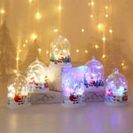 Tabletop Decoration Glass Dome Warm White LED