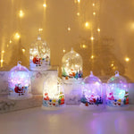 Tabletop Decoration Glass Dome Warm White LED