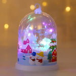 Tabletop Decoration Glass Dome Warm White LED