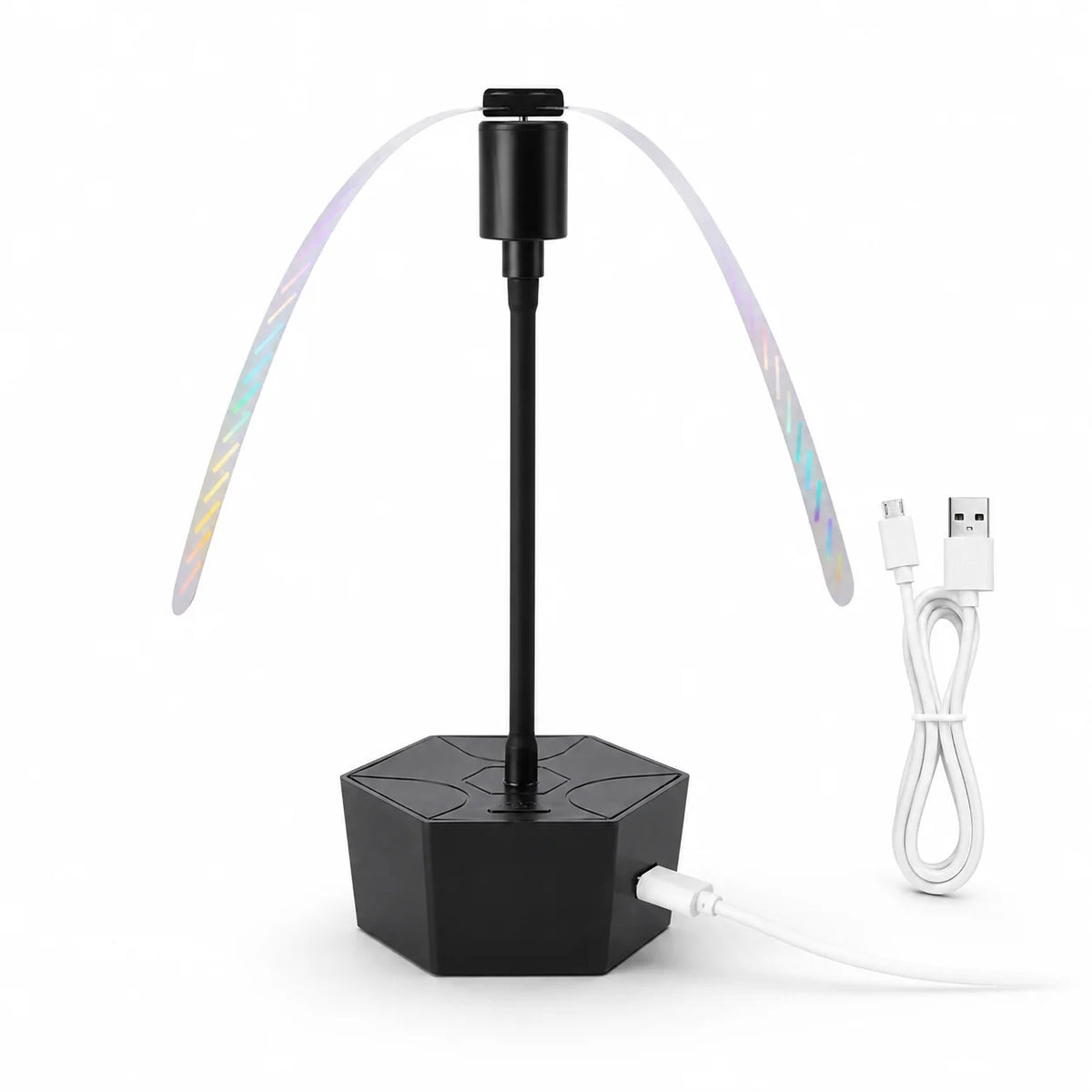 Tabletop Fly Deterrent Fan Quiet USB & Battery