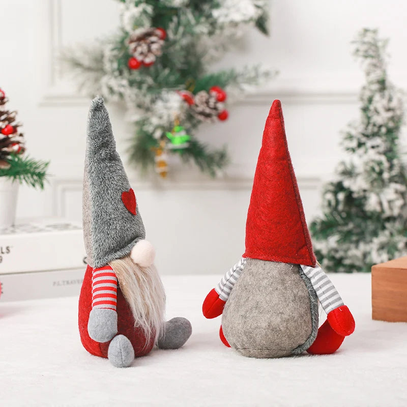 Tabletop Holiday Gnome Decoration Handcrafted & Non-Toxic Polyester