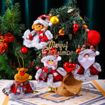 Tabletop Reindeer Decoration Felt & Plush No Assembly
