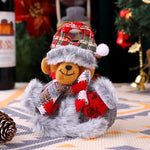 Tabletop Reindeer Decoration Felt & Plush No Assembly