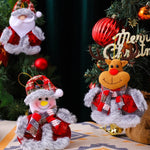 Tabletop Reindeer Figure Felt & Plush Centerpiece