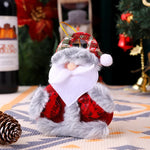 Tabletop Reindeer Figure Felt & Plush Centerpiece