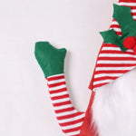 Tabletop Santa Figure Soft Fabric & Integrated Lights
