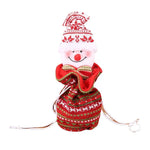 Tabletop Santa Figurine Handcrafted Durable Fabric