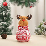 Tabletop Santa Figurine Handcrafted Durable Fabric