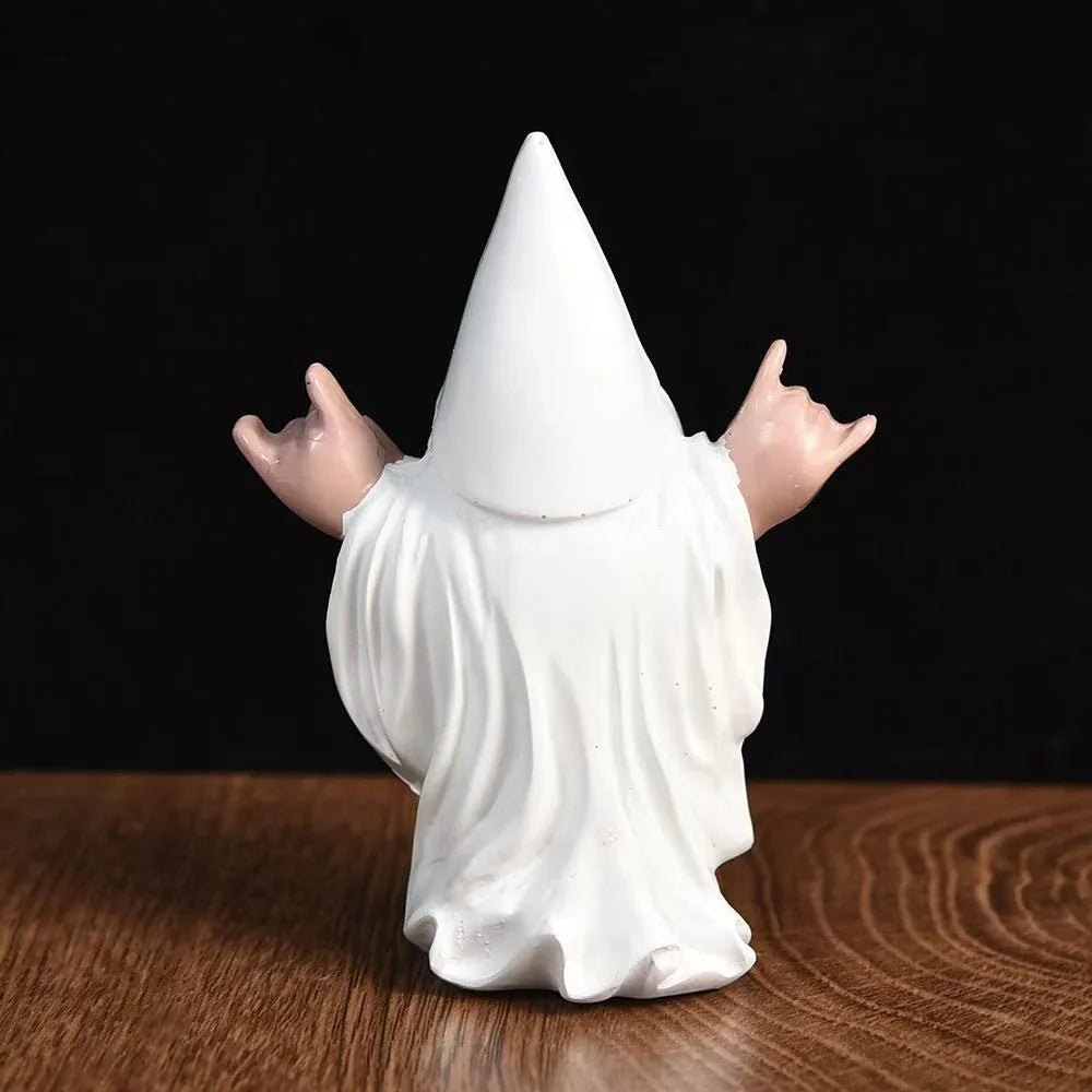 Tabletop Santa Figurine Witty Sign Durable Indoor & Outdoor