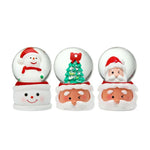Tabletop Snow Globe Festive Santa & Tree Durable Materials