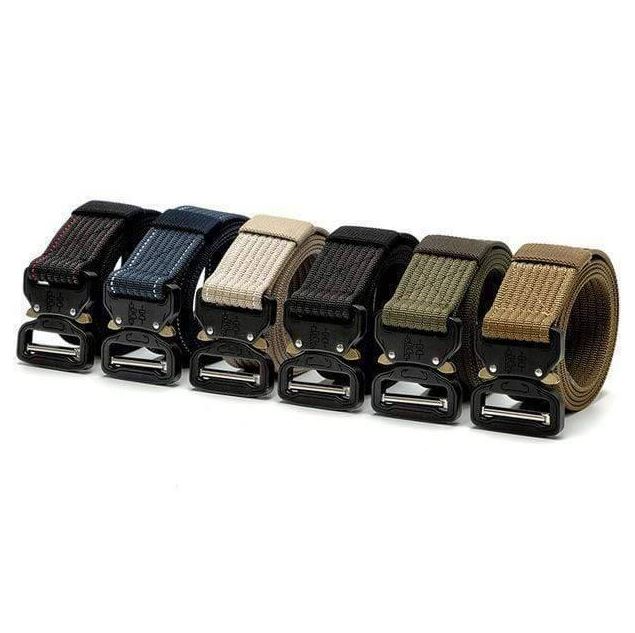 Tactical Belt 1000D Nylon Quick-Release Metal Buckle