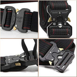 Tactical Belt 1000D Nylon Quick-Release Metal Buckle
