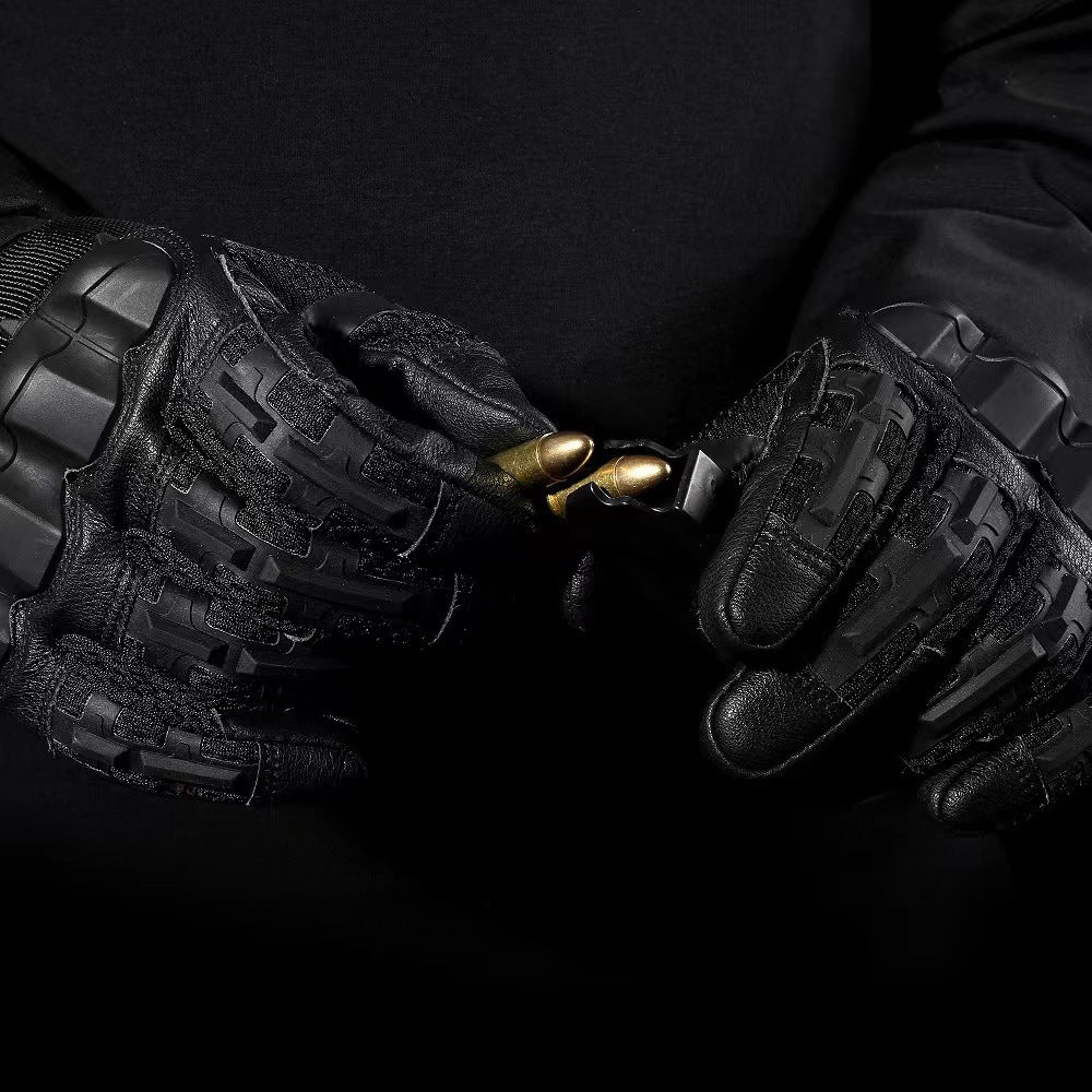 Tactical Gloves Military-Grade TPR Knuckle Protection & Reinforced Palm