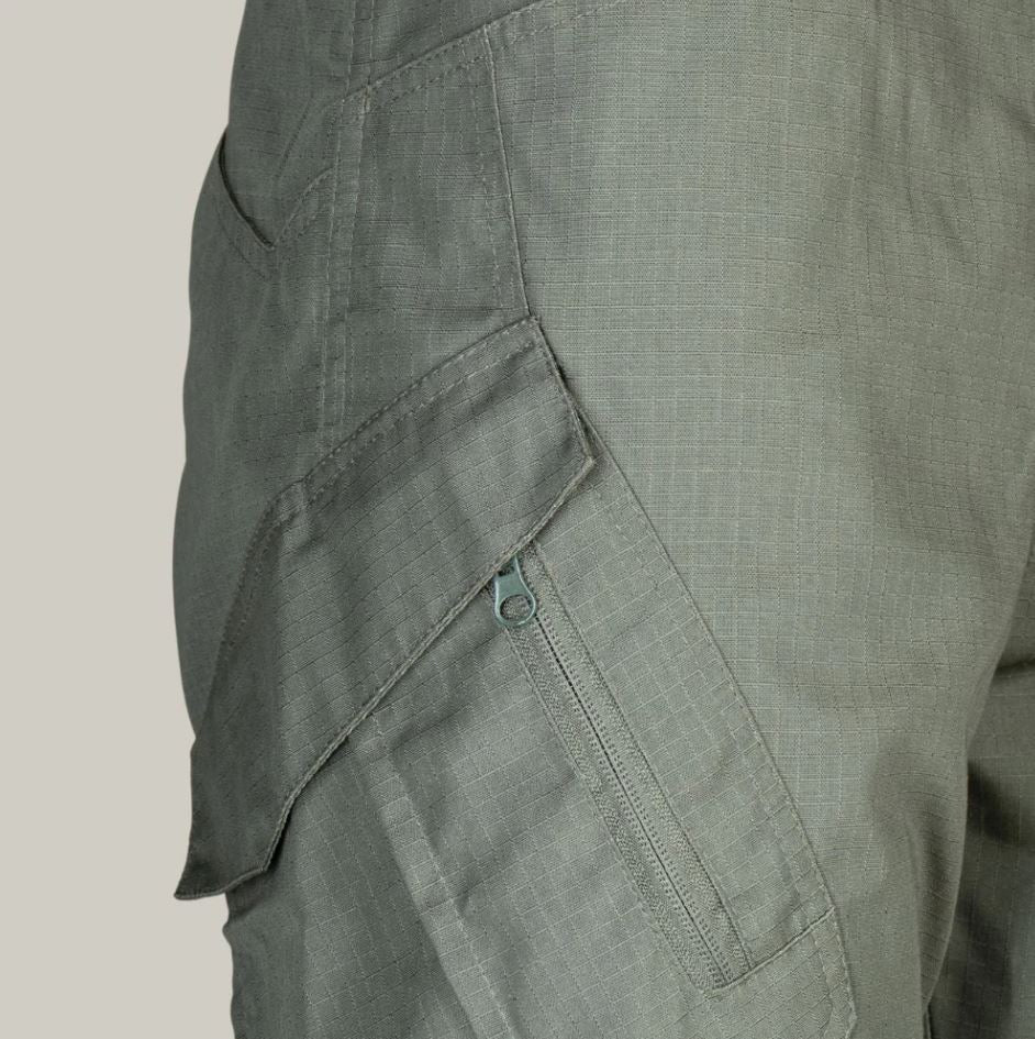 Tactical Hiking Trousers Water-Resistant Gusseted Crotch & Multiple Pockets