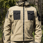 Tactical Jacket 5-in-1 Waterproof & Breathable Reinforced Elbows