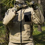 Tactical Jacket 5-in-1 Waterproof & Breathable Reinforced Elbows