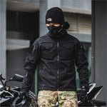 Tactical Jacket 5-in-1 Waterproof & Windproof Stretch Nylon