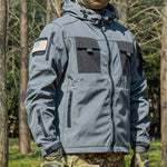Tactical Jacket 5-in-1 Waterproof & Windproof Stretch Nylon
