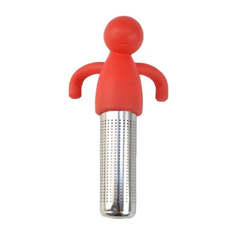 Tea Infuser 304 Stainless Steel Fine Filter Humanoid Design