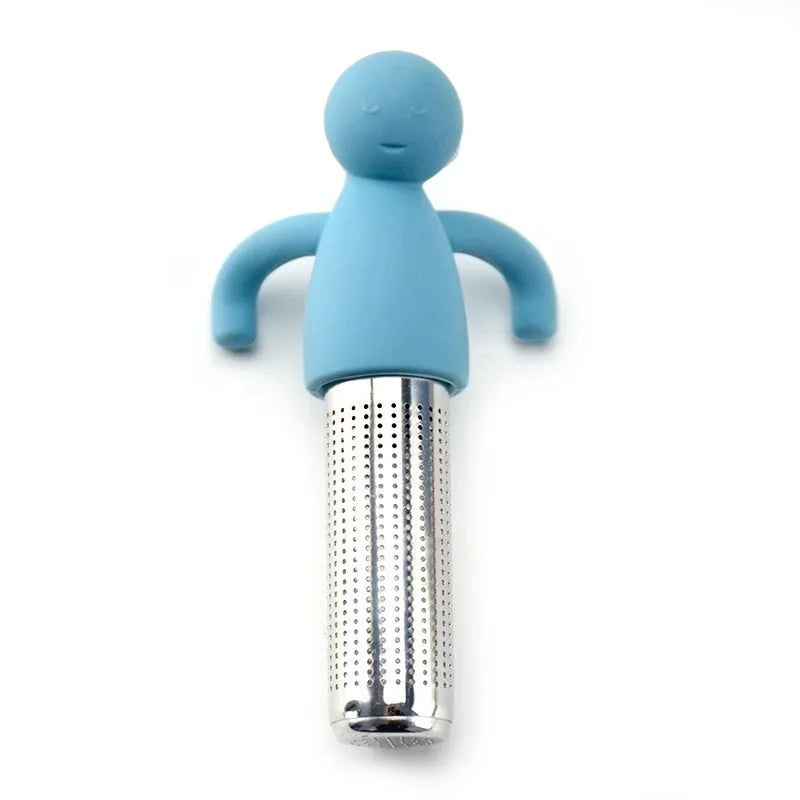 Tea Infuser 304 Stainless Steel Fine Filter Humanoid Design
