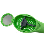 Tea Infuser Built-In Plunger Reusable Mesh Cover