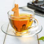 Tea Infuser Food-Grade Silicone Fine Mesh Animal Design