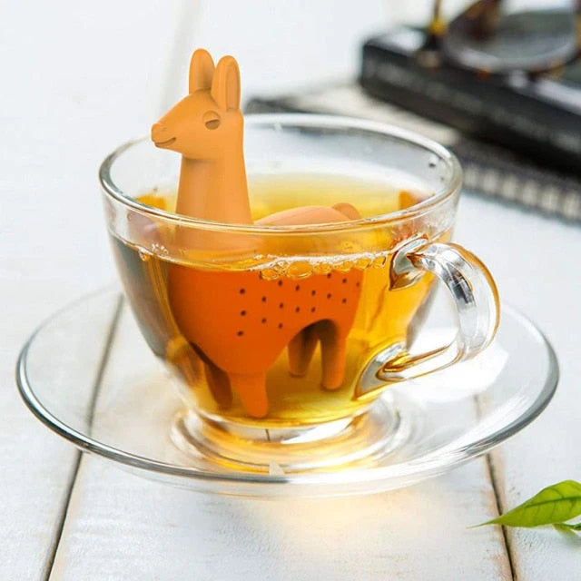 Tea Infuser Food-Grade Silicone Fine Mesh Animal Design