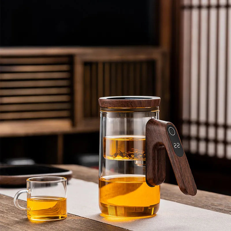 Tea Maker Magnetic Automatic Brewing Borosilicate Glass