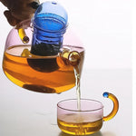 Tea Set Borosilicate Glass 400ml Teapot