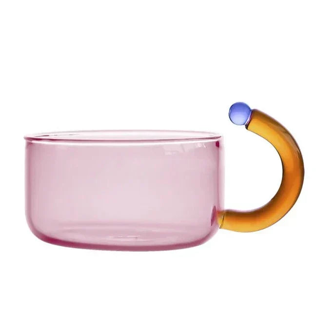 Tea Set Borosilicate Glass 400ml Teapot