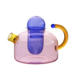 Tea Set Borosilicate Glass 400ml Teapot