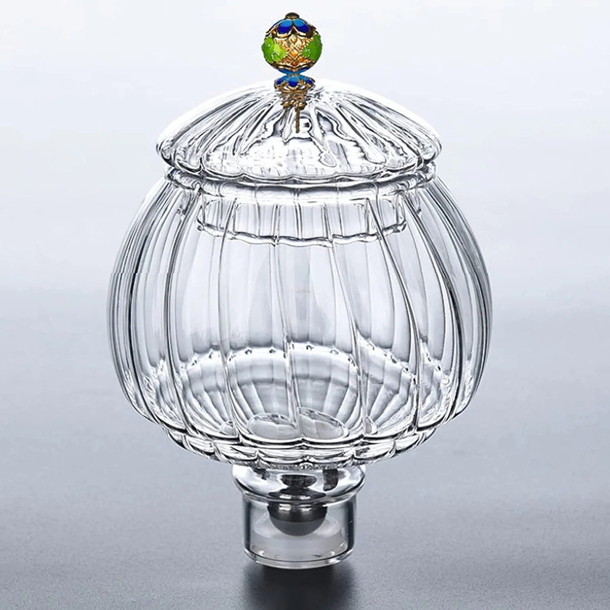 Tea Set Magnetic Semi-Automatic Glass And Metal