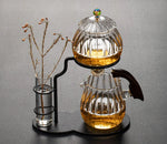 Tea Set Magnetic Semi-Automatic Glass And Metal