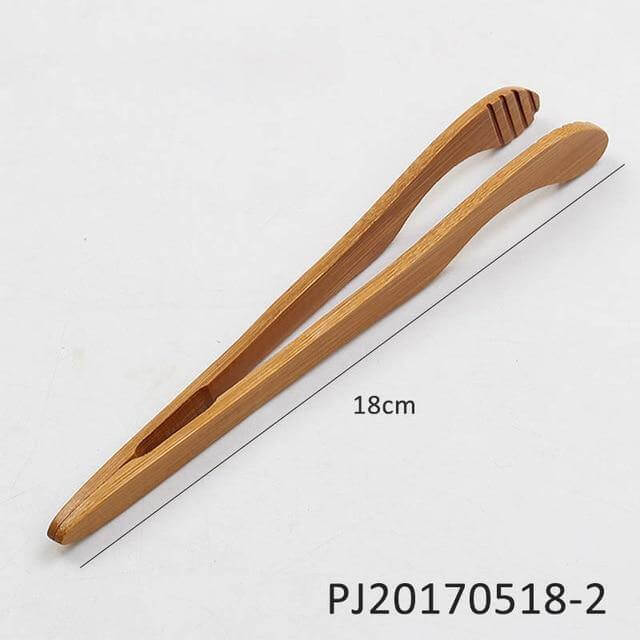 Tea Spoon Fish-Shaped Natural Bamboo Tea Ceremony Utensil