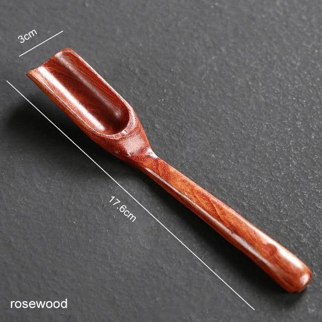 Tea Spoon Fish-Shaped Natural Bamboo Tea Ceremony Utensil