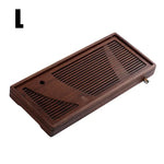 Tea Tray Bamboo Surface Removable Top